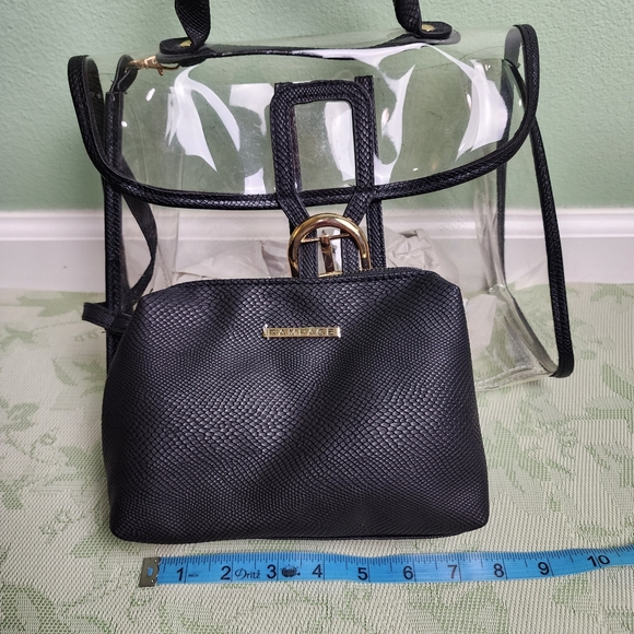 ❗️NWT❗️Rampage Transparent Stadium Handbag with Detachable Multifunction… - Picture 11 of 15